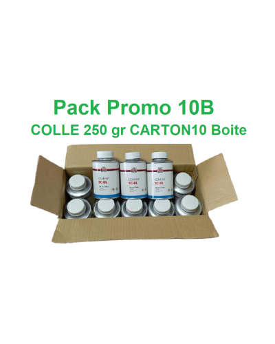 COLLE 250 gr CEMENT Blue CARTON10 Boite