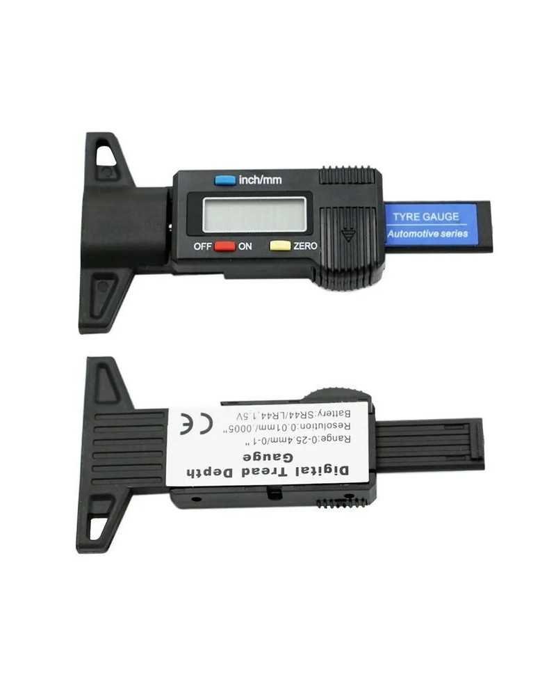Jauge De Profondeur De Pneu Universelle à Cadran – Mesure Précise 0-11 Mm Pour Voiture, Moto, Camion