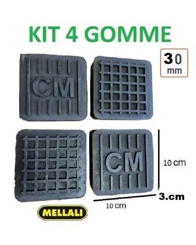 Gomme Pour Pont Élévateur Ciseaux VENT Kit 4 Pcs