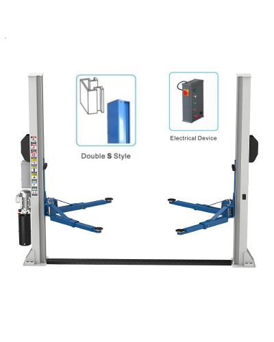 Pont Deux Colonnes Double S, déverrouillage automatique 4.5Ton