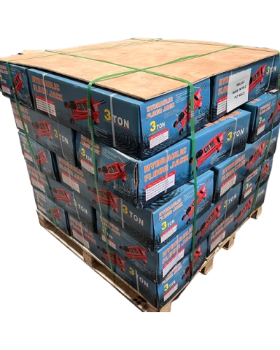 Palette de cric jack 20 pics Cric rouleur hydraulique 3 ton Bleue