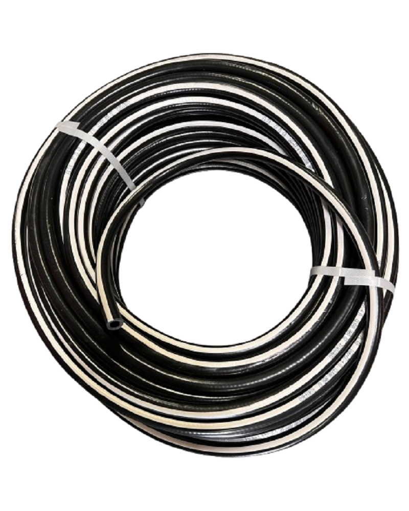 WYNNsky Tuyau D'air En Caoutchouc, 15,2 M X 1,9 Cm, 300 Psi, Tuyau De Compresseur D'air Rouge Robuste Avec Double Extrémités En Laiton MNPT De 0,6 Cm