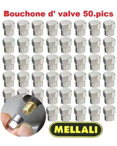 BOUCHONS DE VALVE MÉTAL Vente. 50 pcs