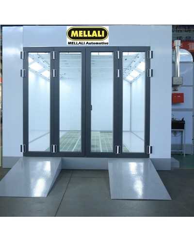 Cabine de peinture professionnelle Diesel Brûleur Italien G.20 7 mt