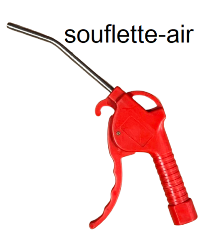 Soufflette à air comprimé 100mm