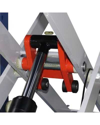 Pont élévateur Professionnel Mobile 3.600 kg avec 2 vérins hydrauliques hauteur de levage 1.10 mt