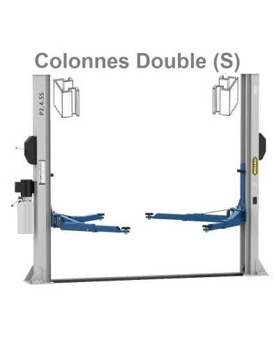 Pont Élévateur Hydraulique Double Colonne(S) déverrouillage System Sécurité standard Manuel 4.5Ton