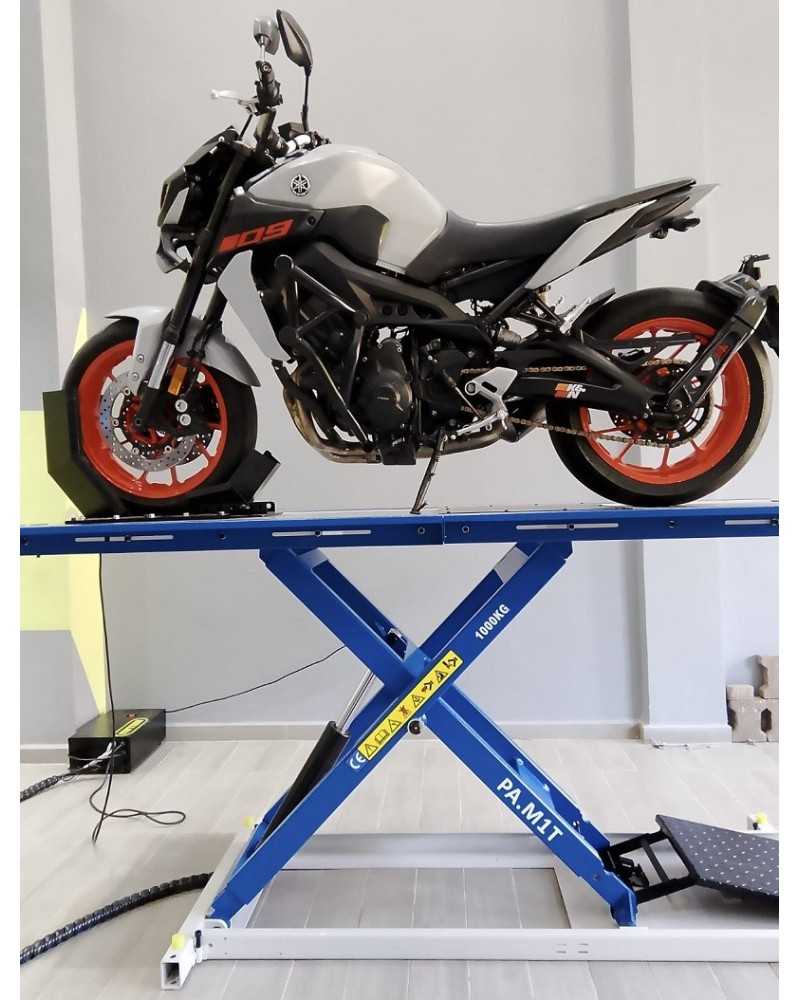 Pont élévateur hydropneumatique pour motos de 1000 kg