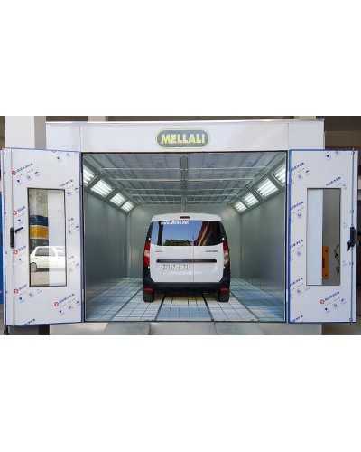 Cabine de peinture professionnelle Diesel Brûleur Italien G.20 7 mt