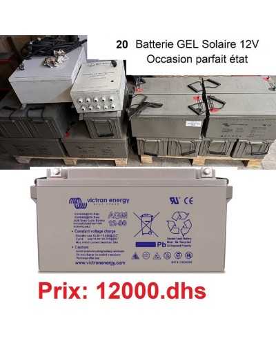 Batterie GEL Solaire 12V  ( occasion parfait état )