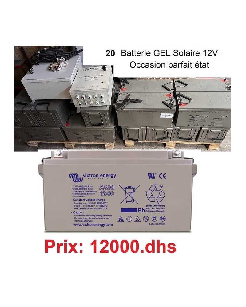 Batterie GEL Solaire 12V  ( occasion parfait état )
