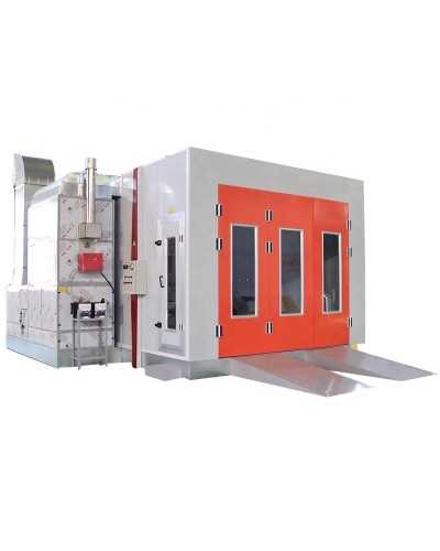 Cabine de peinture Diesel, 7 mt- Brûleur  Italien