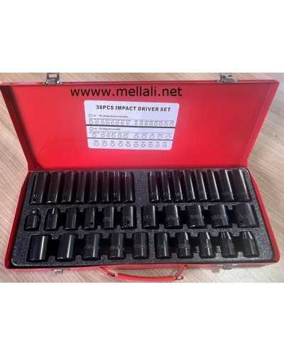 COFFRET DIVERS DE DOUILLE 38 pcs ECO