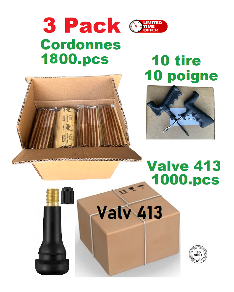 Valves pneu voiture en caoutchouc