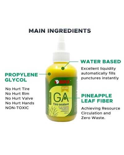 RÉPARATION POUR PNEUS LIQUIDE PRODUIT LIQUIDE