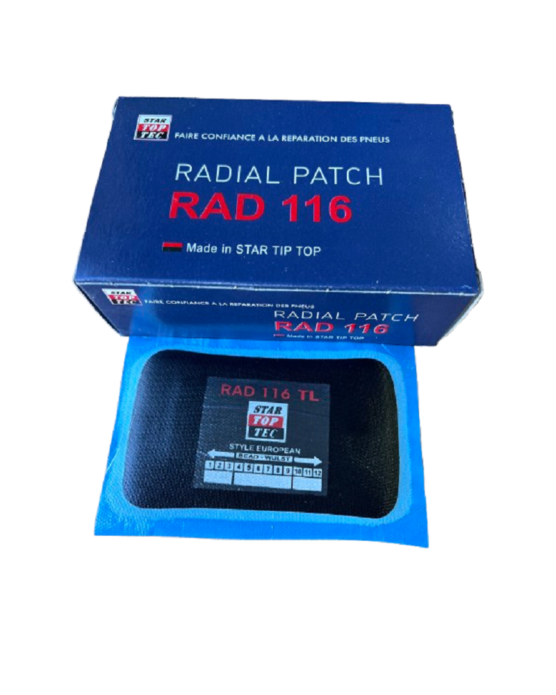 PIECES CREVAISON DE PNEUS-RAD116 / 115x70mm