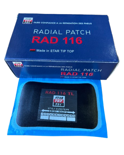 PIECES CREVAISON DE PNEUS-RAD116 / 115x70mm