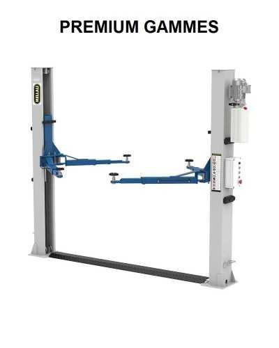 Pont Élévateur Hydraulique Double Colonne Déverrouillage System Sécurité automatique Electrique 4.Ton  PREMIUM GAMMES