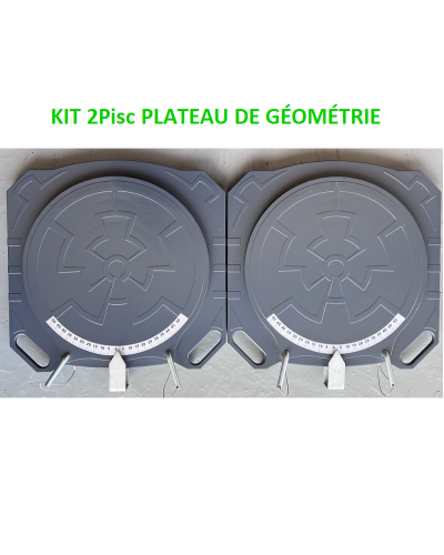 PLATEAU DE GÉOMÉTRIE KIT 2 PIS