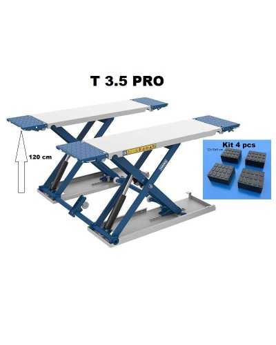 Pont ciseaux hauteur de levage 1.20 mt Mobile- 3.5 Ton