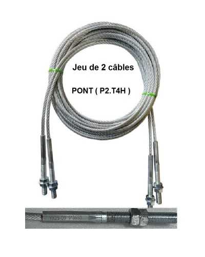 CABLE 2 COLONNE ( P2.T4H ) (YX25-09 9*8650) KIT 2 pis -hof