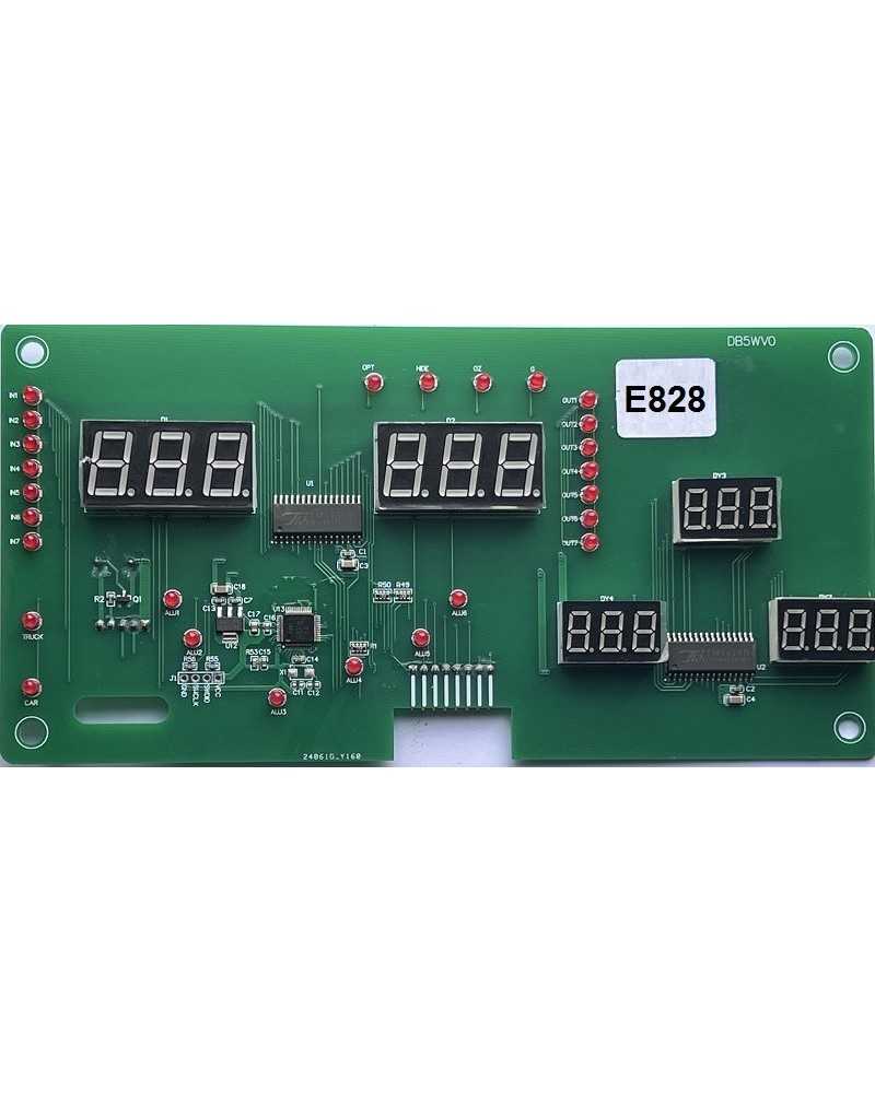 CARTE AFFICHAGE ÉQUILIBREUSE (MODEL- E 828 )