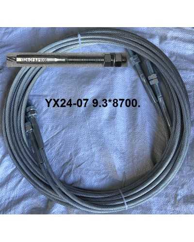 CABLE 2 COLONNE ( P2.4.5S ) (YX24-07 9.3*8700 ) KIT 2 pis -hof
