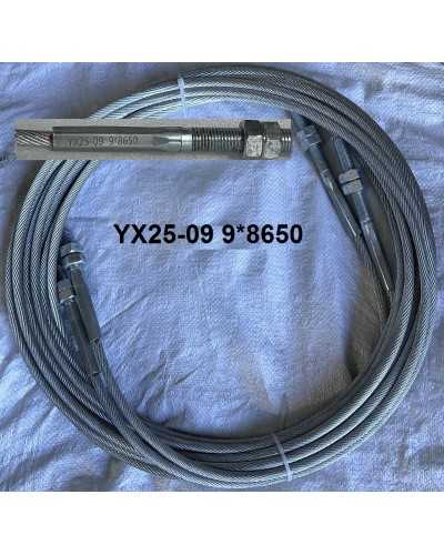 CABLE 2 COLONNE ( P2.T4H ) (YX25-09 9*8650) KIT 2 pis -hof