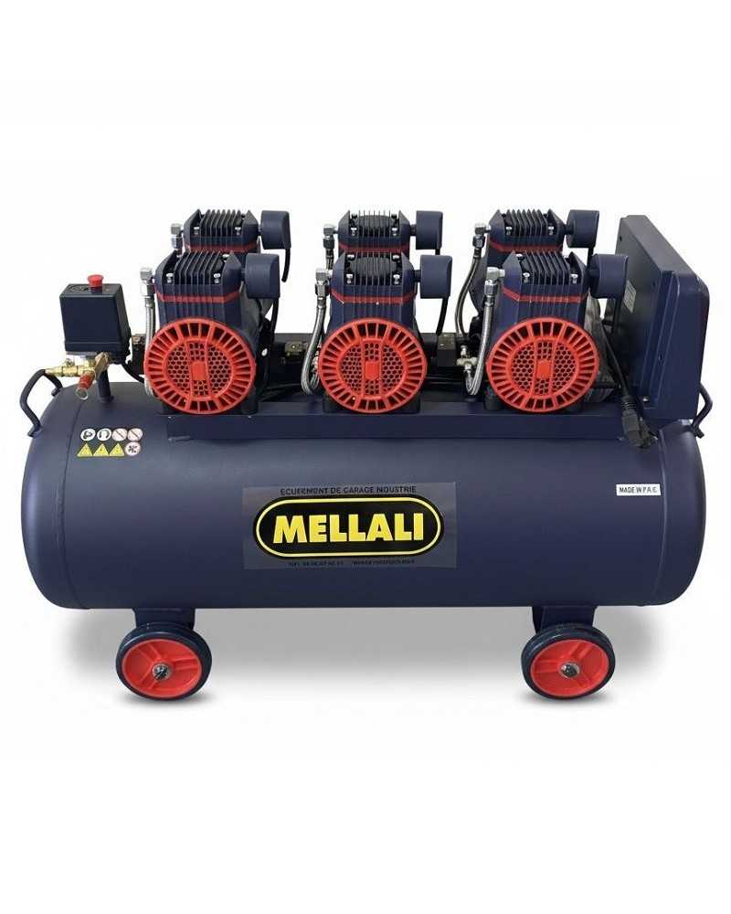COMPRESSEUR Silencieux-150 lt-POUR ATELIER MÉCANIQUE ET LAVAGE