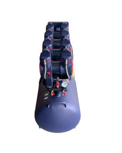 COMPRESSEUR Silencieux-150 lt-POUR ATELIER MÉCANIQUE ET LAVAGE