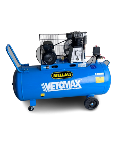 Compresseur D'air Cylindres Fonte 200 L 2.5 cv-220 v