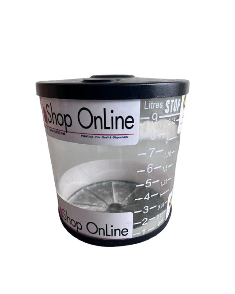 VERRE POUR VIDANGEURS D' HUILE.