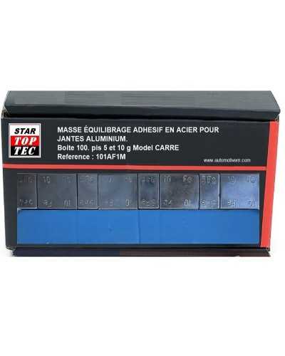 Masses D’équilibrage Autocollant En Acier Pour Jantes En Aluminium. Model CARRE